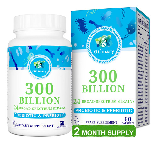 Probioticos Para Mujeres Y Hombres, 300 Mil Millones De Ufc,