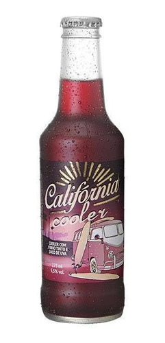 Califórnia Cooler De Vinho- Caixa Com 12 Unidades