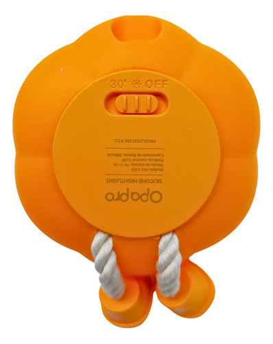 Luminária De Abóbora Abajur Mesa Luz Noturna Recarregável Cúpula Laranja Estrutura Laranja 5v