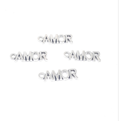 Pack 20 Dijes Amor Love Letras Bijou Pulsera Collar