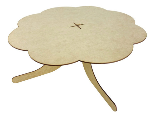 Imagen 7 de 10 de Base De Madera Pastel Mesa De Dulces Candy Bar Postres Mdf