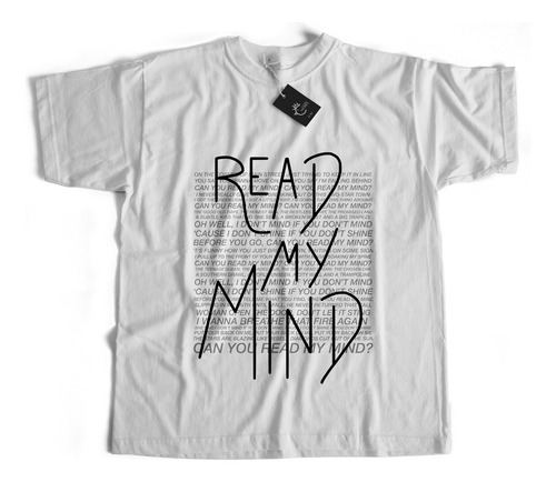 Playera The Killers | Read My Mind Letra