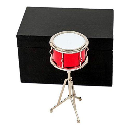 Caja Miniatura Estuche Mini Instrumento Musical De Perc...