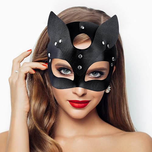 Gato Para Mujer Mascarada Para Mujer Halloween Para Cosplay