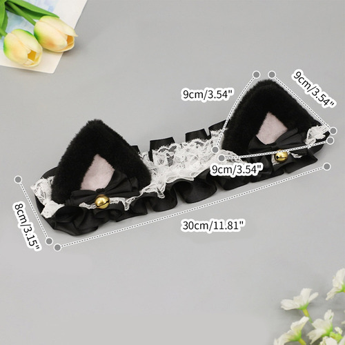 Tiara De Orelha De Gato (4 # Molde) Para Gatinho Ou Orelhas