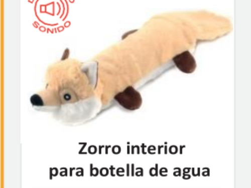 Juguete Peluche Perro Para Rellenar Con Botella De Plástico