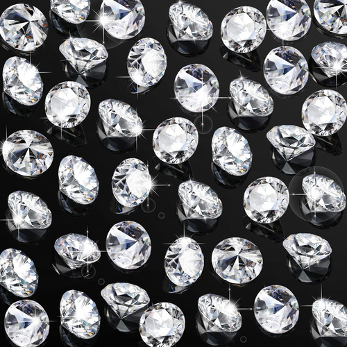 400 Piezas De Gemas Acrílicas De Diamantes Falsos De 0.8 P.