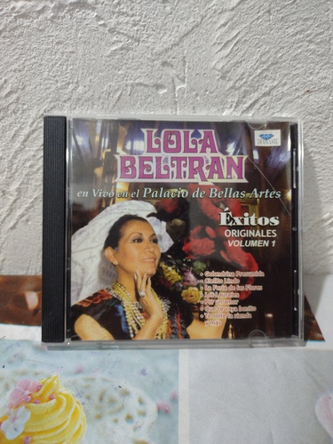 Lola Beltrán En Vivo Disco De Música Cd 
