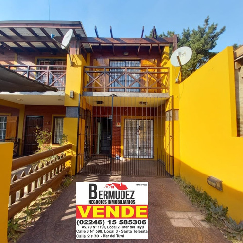 Triplex En Venta De 4 Ambientes Mar Del Tuyu Calle 2 Entre 97 Y 98