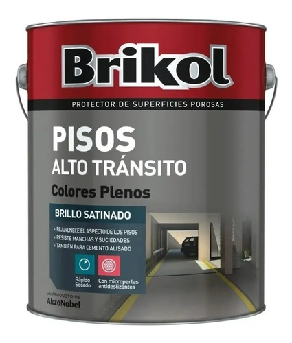 Brikol Pisos Alto Transito X4l  Pint Don Luis Mdp