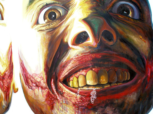 Pintura: Show Time! . La Rocca. Arte Microconceptual.
