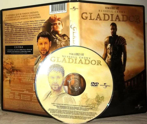 Dvd Gladiador 2000-novo-original