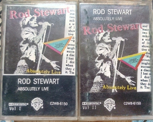 Cassettes Rod Stewart Absolutely Live Vol. I Y Ii