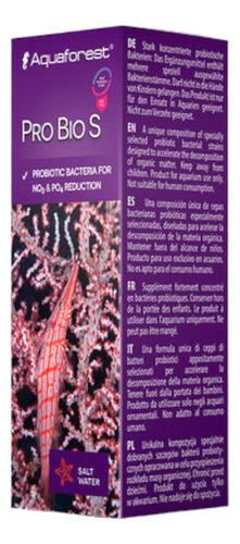 Bacteria Acuario Marino Aquaforest Pro S 10 Ml Anti No3/po4