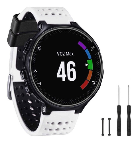 Malla Para Garmin Forerunner 235 220/230/620/630 Blanca