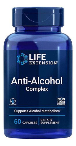 Life Extension Anti-alcohol Con Hepatoprotection Complex 60