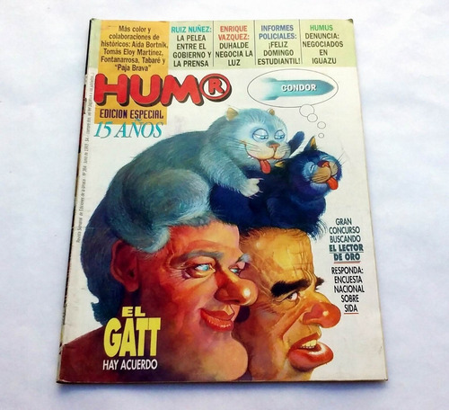 Revista Humor N° 364 - Junio 1993 * Edicion Especial 15 Años