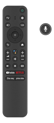 Control Remoto Busqueda Voz Para Sony Hdr Led Smart Tv