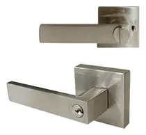 Comprar Cerradura De Manilla Visalock Venecia Plateada Acero Inoxida