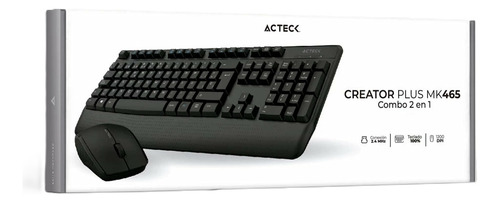 Kit De Teclado Y Mouse Acteck Creator Plus Mk465