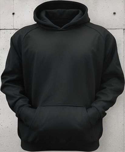 Poleron Canguro Sin Polar Con Capucha Unisex (varios Colores) Primavera Verano 2023 Colección Ecomoda