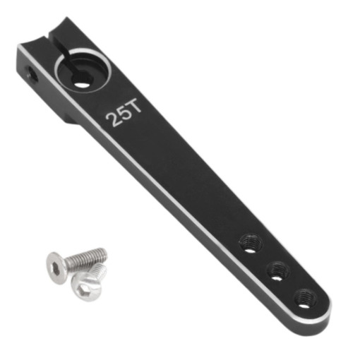 Brazo Servo De Metal De 25 T, Brazo Servo Negro 2 Pulgadas