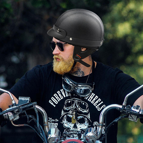 Medios Cascos De Moto Verano Retro Street Scooter Cruiser Ca