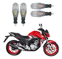 Comprar Kit 4 Setas Dianteiro Traseiro Pf01 Honda Cb250 Twister 2020