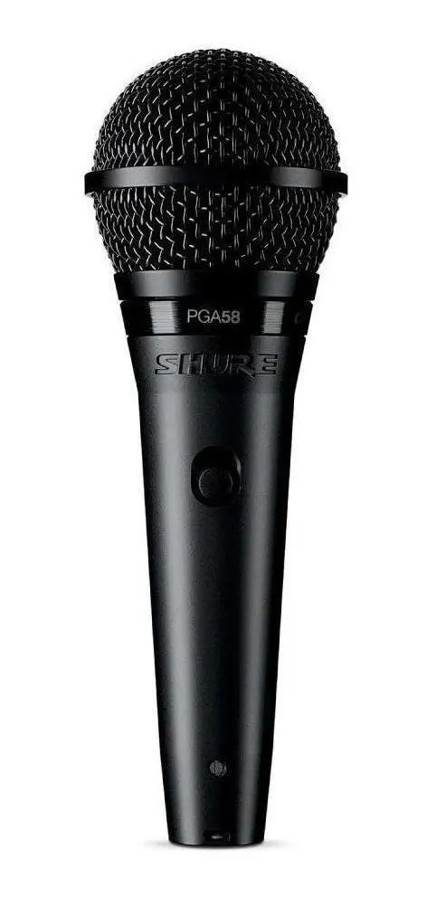 Micrófono Shure Pg Alta Pga58-xlr Dinámico Cardioide Negro