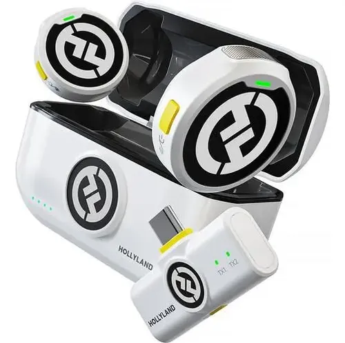 Microfone Hollyland Lark M2 Duo Usb-c Duplo 2 Pessoas Sem
