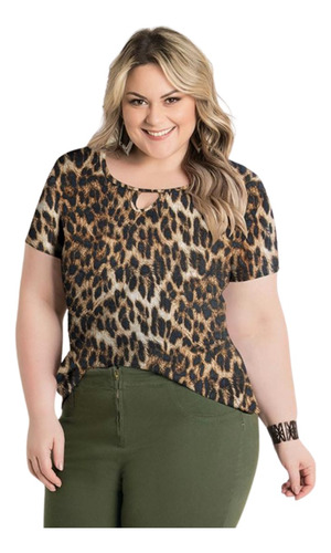 Roupas Femininas Blusa Casual Plus Size Confortável E Barata