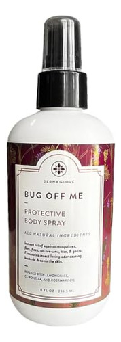 Repelente De Insectos  Dermaglove Bug Off Me: Spray Corporal