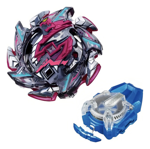 Beyblade Burst Hell Salamander B113 Lançador Corda Sparking Cor Preto E Vermelho