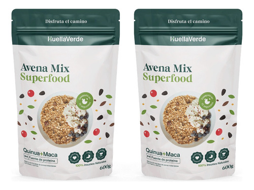 Pack 04 Avenas Superfood 600 Gr