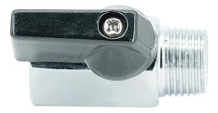 Válvula De Bola Mini Latina De 3/8 Enchufe Npt H/m (paquete