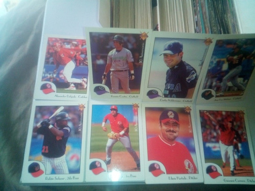 Imagen 5 de 8 de Barajitas De Béisbol Venezolano Líne Up