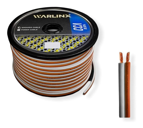 Rollo De Cable Para Bocina War Linx Wsw1275os 99.9%cca