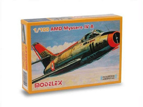 Maqueta Amd Mystere Iv A 1/100 Modelex Dgl Games & Comics