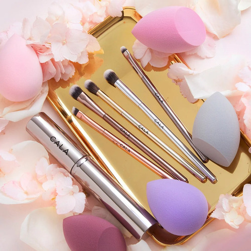 Set De Brochas Para Ojos 5 Piezas Look Perfecto Cala