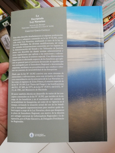 Libro La Encriptada Ley Navarino - Christian García Castillo