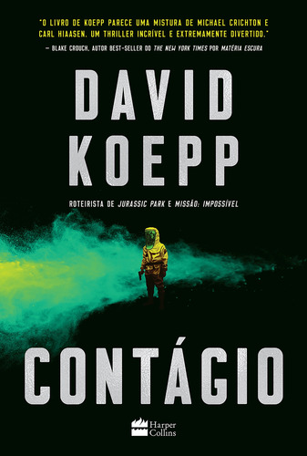 Contágio, de Koepp, David. Editorial HarperCollins, capa mole em português, 2019