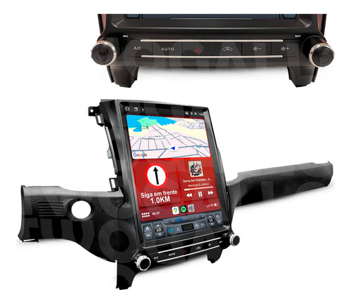 Central Multimidia Tesla Nova Ford Ranger 12poleg Completa