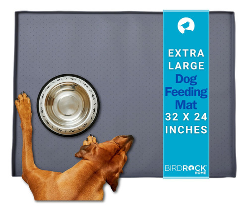 Tapete Impermeable Silicona Borde Elevado Sin Bpa Protege Su