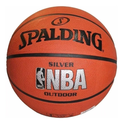 Pelota Basquet Spalding Basket Nba Silver N°7 Outdoor Cke