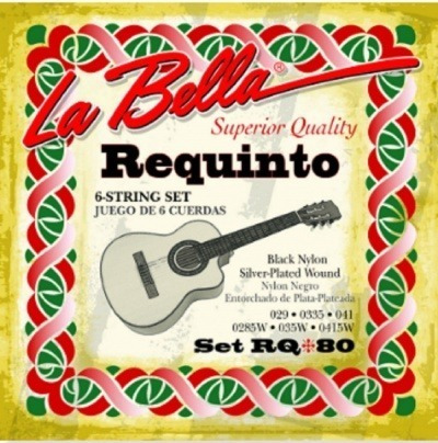 Encordado La Bella Rq80 Requinto Set De 6 Cuerdas Calidad