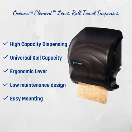 Dispensador De Toallas De Papel San Jamar Oceans Element...