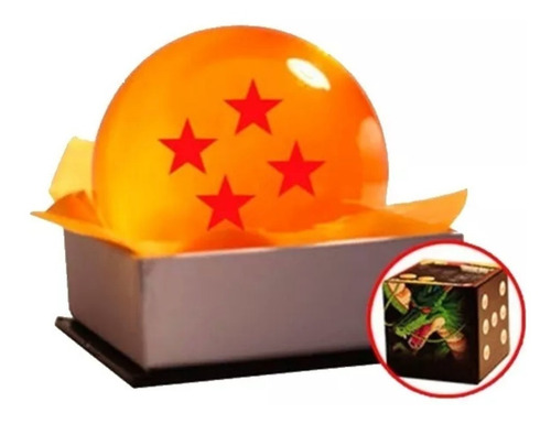 Esferas De Dragon Ball Z Tamaño Real 7.6cm+ Estuche Original