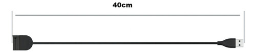 Cable de carga para reloj Xiaomi Mi Band 5, color negro