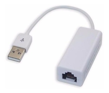 Imagen 3 de 4 de Adaptador Placa De Red Usb A Ethernet Rj45 Caballito Fac A B