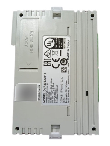 Dvp20sx211t Controlador Lógico Programable Plc 8i/6o Delta